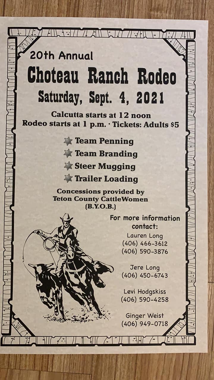 20th Annual Choteau Ranch Rodeo * Visit Choteau